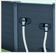 Intex Graphite Panel Pool filterpomp aansluitingen