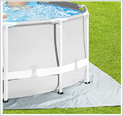 Intex Metal Frame Pool inclusief grondzeil