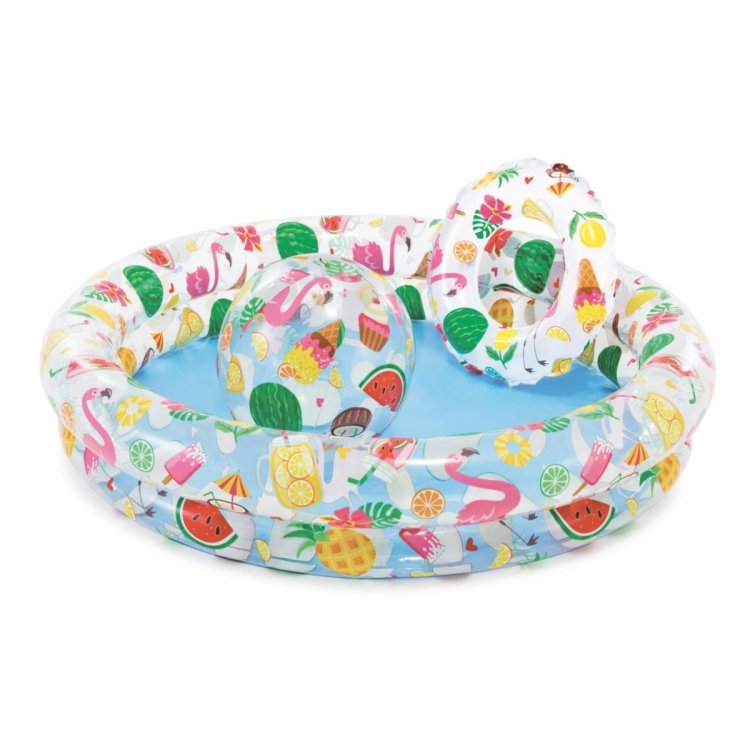 Immagine di Piscina vasca gonfiabile per bambini di Intex - Just So Fruity