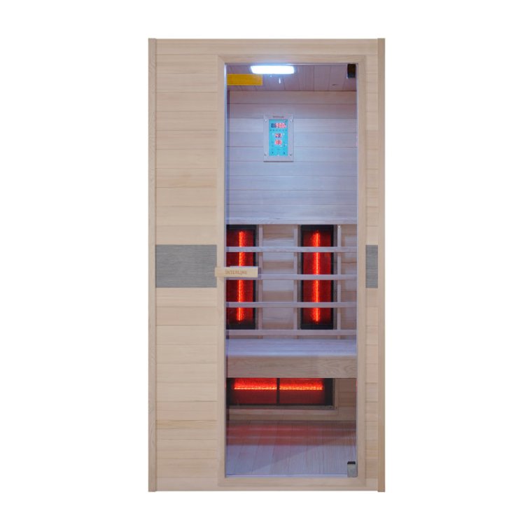 Immagine di Sauna a infrarossi Interline Jade 1- a uso singolo 100x94x190