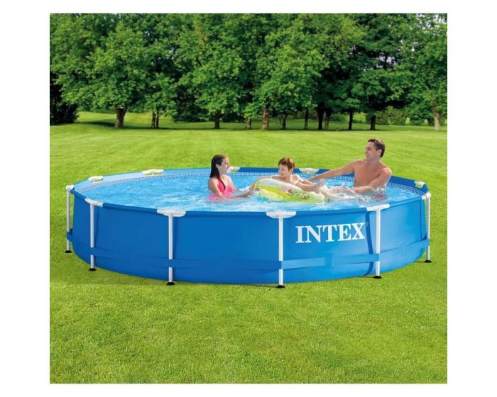 Intex - 57403NP, Piscina Baby, Trasparente, 166 x 100 x 28 cm