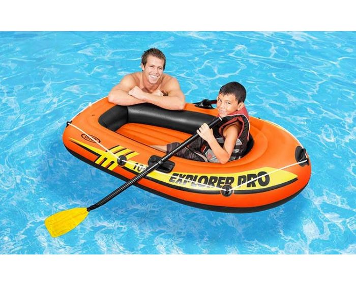 Intex 59380NP – Canotto Gonfiabile Per Bambini (Modello Aereo Rosso) – Portata 27 Kg – Per Piscina E Mare – Età 3-6 Anni - 4