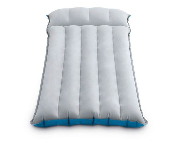 Materassino Gonfiabile Da Campeggio Extraspesso 12,7 Cm – Con Pompa Integrata E Cuscino, Blu Singolo
