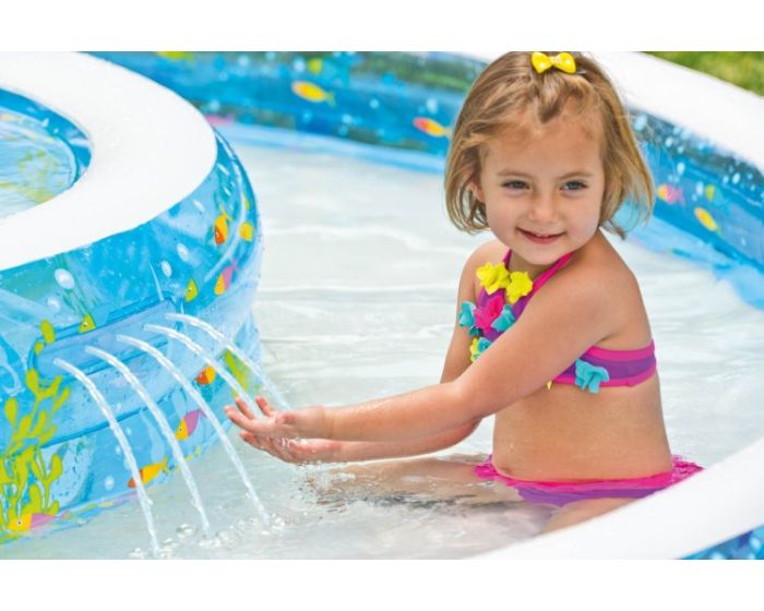 Scivolo Per Bambini Piscina Gonfiabile Piscina Per Bambini Castello Gonfiabile Scivolo Acquascivolo Spray Acquascivolo Piscina Castello Impertinente 85578964