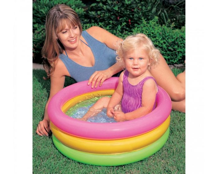 Intex Piscina Sunset Per Bambini 3 Anelli - Amore Animale Shop