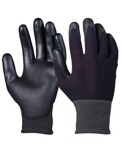 Guanti di montaggio taglia M con rivestimento in PU
