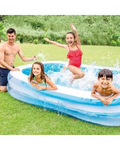 Piscina gonfiabile rettangolare INTEX™ Swim Center Family (262 x 175 cm)