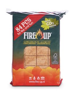 Cubetti accendifuoco marrone 72 pezzi