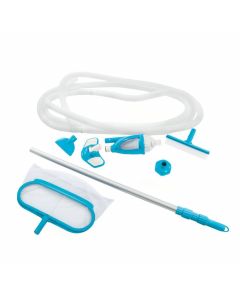 Kit di pulizia per piscina INTEX™ Deluxe - Ø 29,8 mm attacco (asta inclusa)