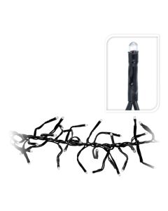 Catena di luci con 384 lampade a led chiare