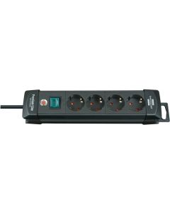 Presa multipla Brennenstuhl Premium-Line 4 prese nera 1,8 m