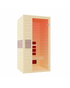 Sauna a infrarossi Interline Ruby 1- a uso singolo 100x94x190