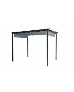 Martinique padiglione da giardino 3x4 grigio Pure Garden & Living