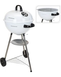 Barbecue a carbonella a Sfera 48cm bianco