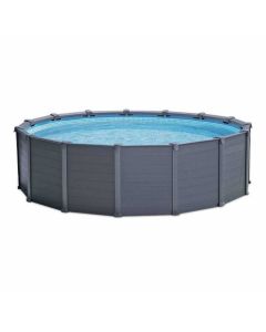 Intex Graphite Panel Piscina Ø 478 cm (set)