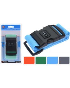 Cinghia per bagagli con chiusura a combinazione