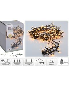 Catena di luci con 800 lampadine a LED