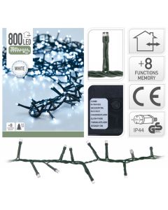 Microcluster 800 lampadine a LED Bianco- 16 m