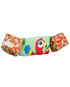 Giubbotto con braccioli per bimbi Sevylor Puddle Jumper Deluxe - Pappagallo Rosso