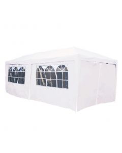 Tenda Easy-up per feste 3x6m bianca - PE 160 gr/m