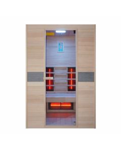 Sauna a infrarossi Interline Jade per 2 persone 130x94x190  