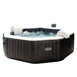 Intex 28482EX - Vasca Idromassaggio Gonfiabile Simple Spa, 4 Posti, Grigio, ⌀ 196x66 Cm - Foto 11