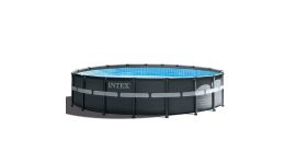 INTEX™ Ultra XTR Frame Piscina - Ø 549 cm (set incl. Pompa di filtrazione a sabbia)