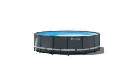 INTEX™ Ultra XTR Frame Piscina Ø 488 cm (set incl. Pompa di filtrazione a sabbia)