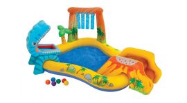 Piscina gonfiabile con postazione gioco Intex Play Center Dinosauro