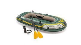 INTEX™ Canotto gonfiabile  - Seahawk 2 Set (incl. remi & pompa)