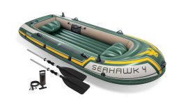 Canotto gonfiabile Intex Seahawk 4 posti (inclusi remi e pompa)