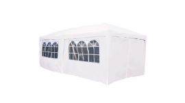 Tenda Easy-up per feste 3x6m bianca - PE 160 gr/m