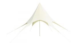 Star Tent Tettoia parasole 3.5x4m - Bianco