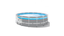 Intex Prism Frame Premium Piscina - Ø 488 cm Clearview