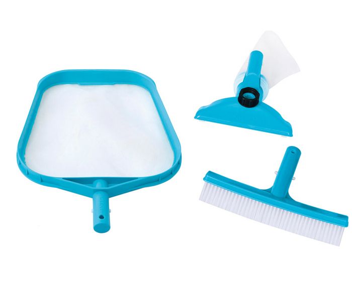 Kit di pulizia per piscina INTEX™ - attacco Ø 26,2 mm (asta esclusa)