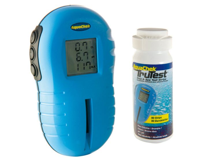 Aquacheck - Kit analizzatore digitale qualità dell'acqua piscina