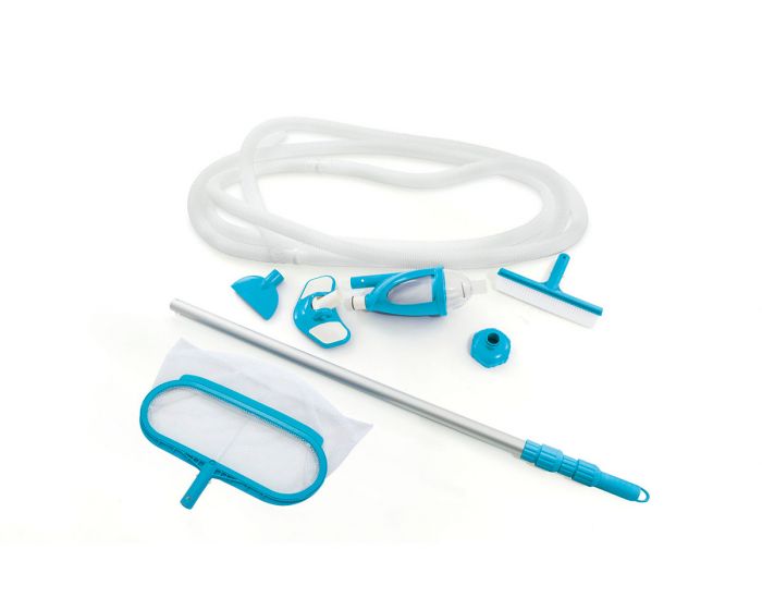 Kit di pulizia per piscina INTEX™ Deluxe - attacco Ø 29,8 mm (asta inclusa)